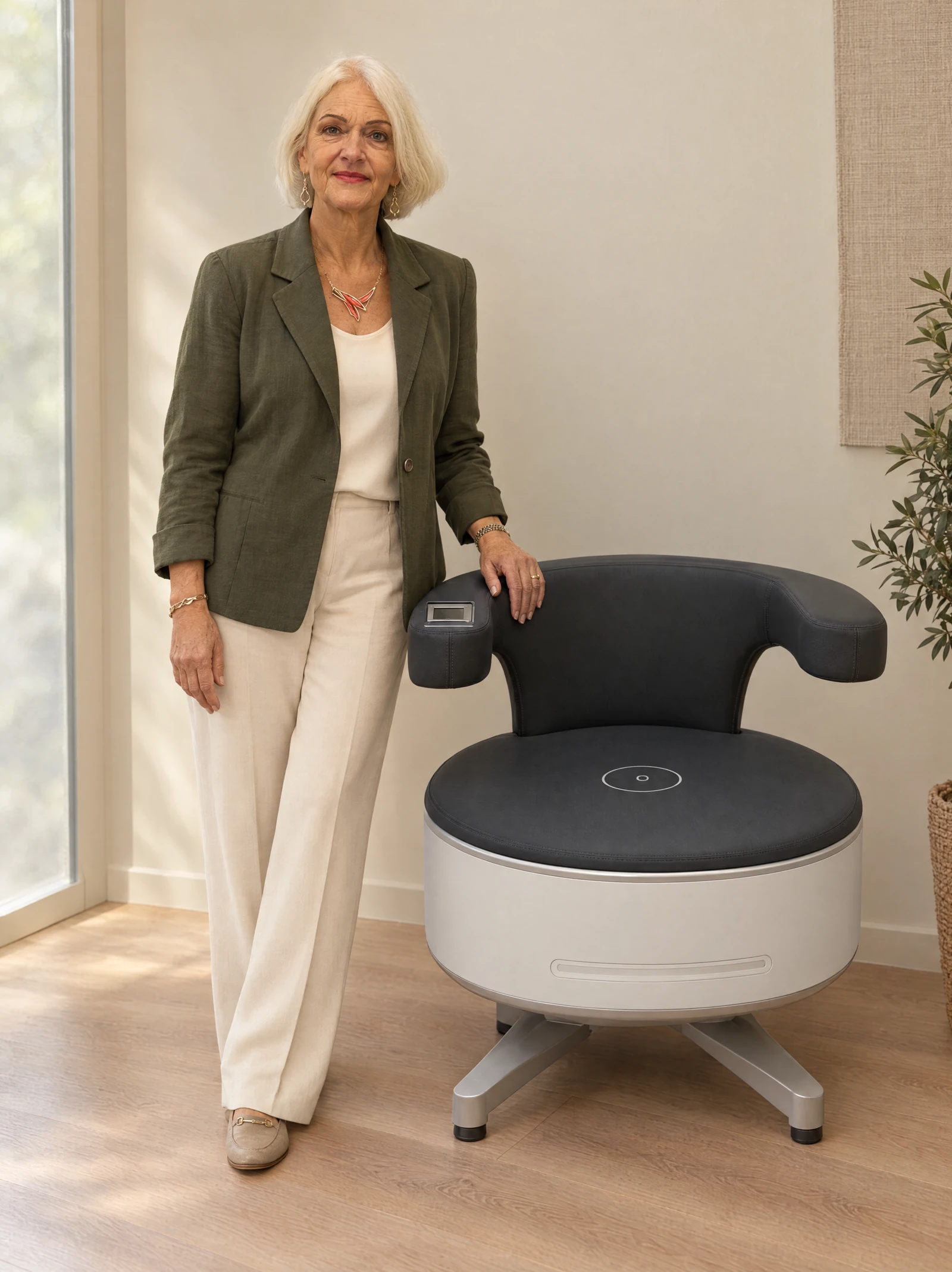 Annelies, het gezicht van Bekken Boost
